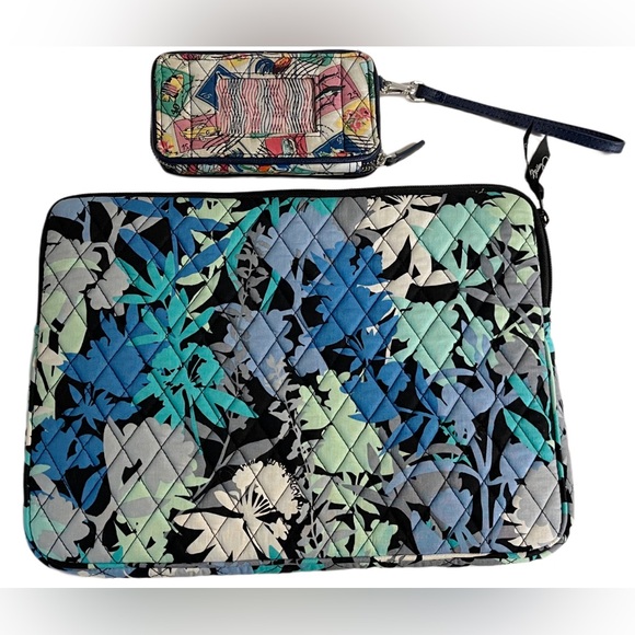Vera Bradley BUNDLE of 1 Laptop Bag and 1 Wallet - Picture 3 of 15
